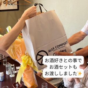 感謝の気持ち　お酒セット