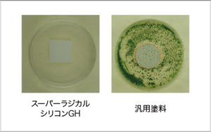 外壁用塗装　スーパ－ラジカルシリコンGH　アステックペイント　防カビ・防藻性